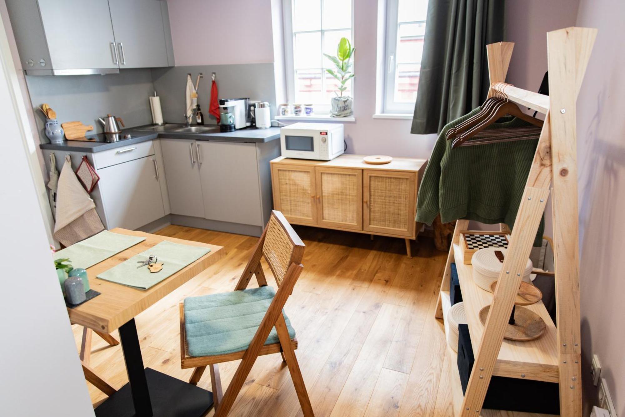 Altstadt Apartment Am Dom Wetzlar, 1 Zi, Kueche, Bad Mit Parkplatz Am Grundstueck Eksteriør billede